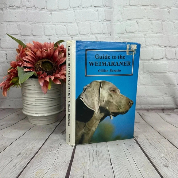 vintage book guide to weimaraner by gillian burgoin 1985 - Picture 1 of 11